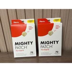 2x 72 count Hero Mighty Patch Original Blemish Treatment (144) total